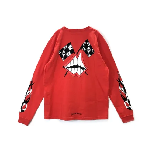 Chrome Hearts T-Shirt Унисекс Красный