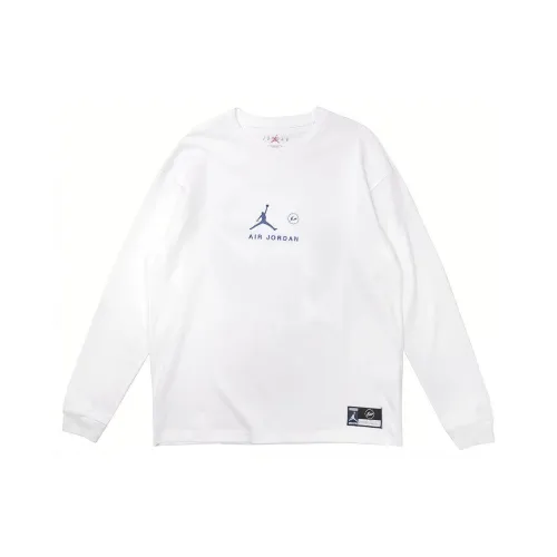 Jordan x Fragment Design T-Shirt US Version Men's White