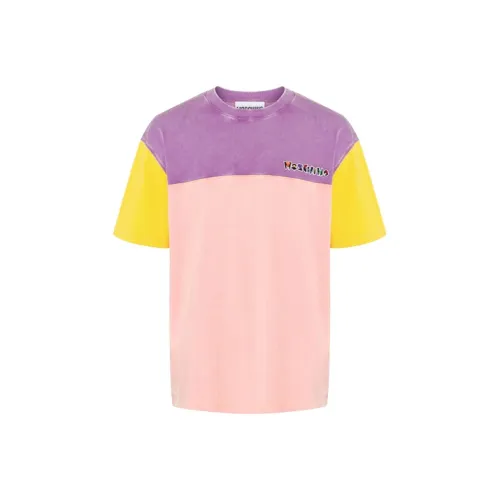 MOSCHINO Розовые Мужские T-рубашки