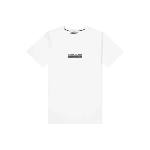 STONE ISLAND Рубашка Мужская Белая