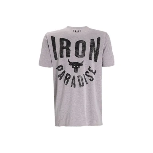 Under Armour T-Shirt Мужской Свинцово-Серый