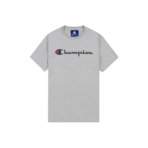 Champion T-Shirt US Version Unisex Light Gray Чемпион T-Shirt США Версия Унисекс Светло-Серый