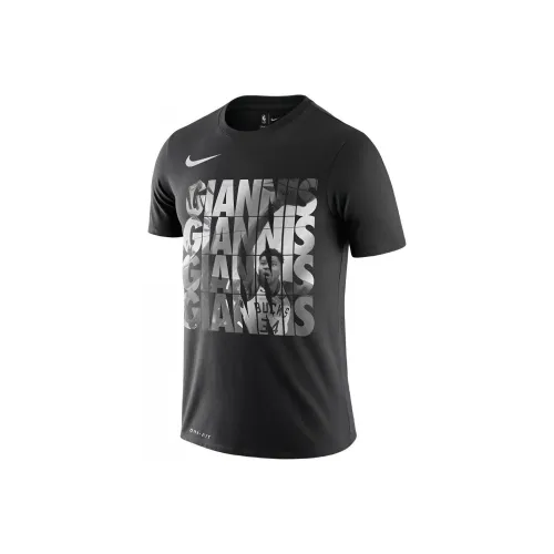 Nike T-Shirt Stag Team Мужской Черный