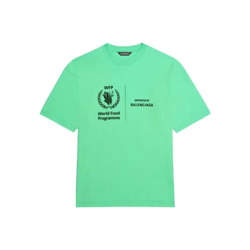 Balenciaga x WFP T-Shirt Мужской Неоново-зеленый