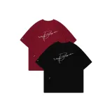 [100% cotton] 2 пачки (черный + красный)