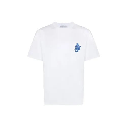 JW Anderson Белая Мужская T-Рубашка
