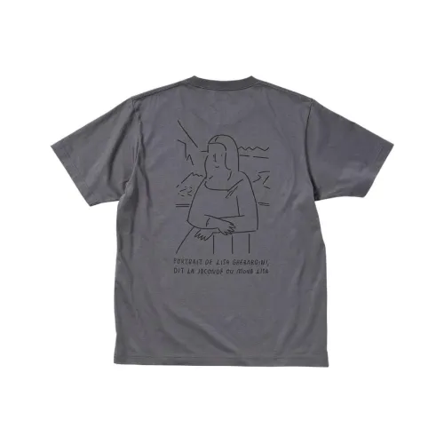 UNIQLO SS22 T-Shirt Unisex Gray UNIQLO SS22 Т-Рубашка Унисекс Серый