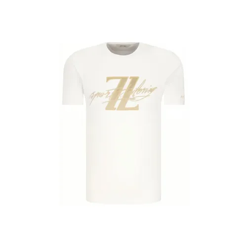 Ermenegildo Zegna Белые Мужские T-рубашки