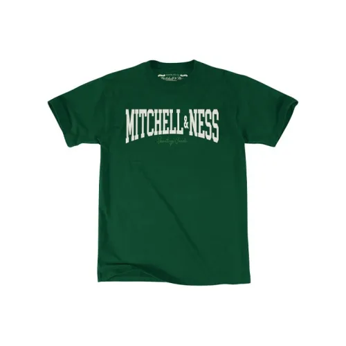 Mitchell Ness Зеленая Мужская Футболка