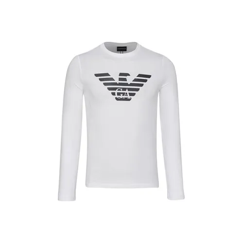 EMPORIO ARMANI Белые Мужские T-рубашки