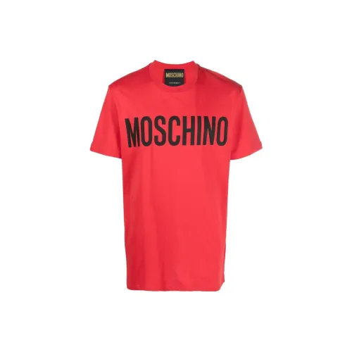 MOSCHINO Red Мужская T-рубашка