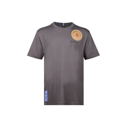 McQ Alexander McQueen Серые Мужские T-Рубашки