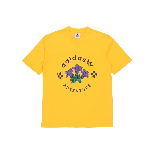 Adidas Originals Adventure T-Shirt Мужская Солнечный Желтый