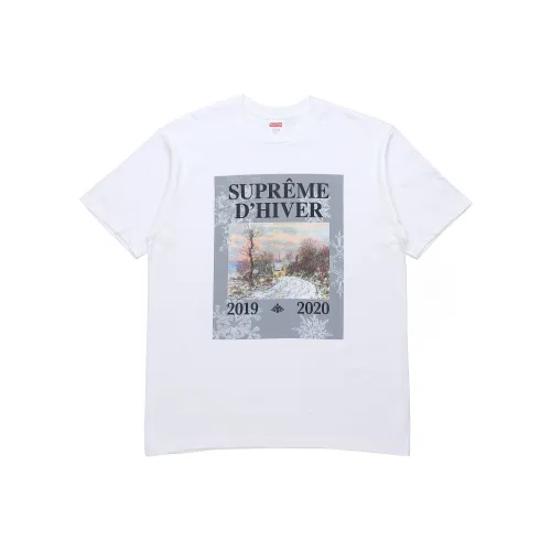 Supreme FW19 Унисекс Футболки