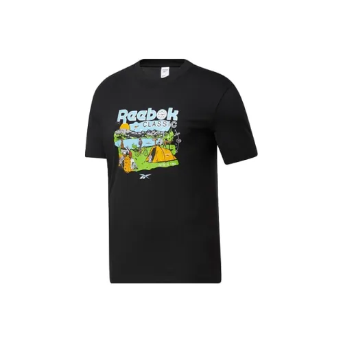 Reebok Черная унисекс футболка