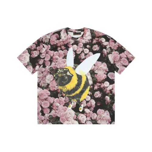 Drew House Smiley Collection SS22 T-Shirt Unisex Pink