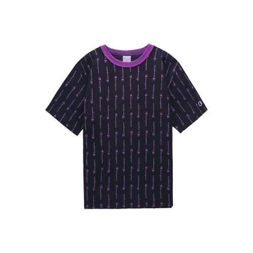 Champion SS22 Круглый вырез Облегающий Прямой крой Короткий рукав Т-рубашка Японская версия Унисекс