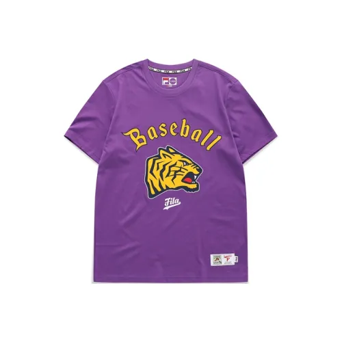 FILA FUSION Mandala Фиолетовый Мужская T-Рубашка