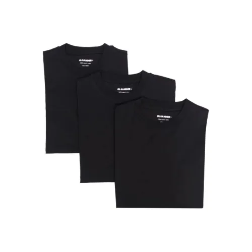 JIL SANDER Мужские черные T-рубашки