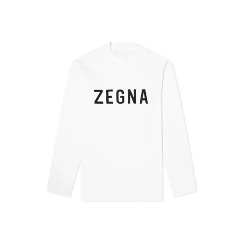 Ermenegildo Zegna Белые Мужские T-рубашки