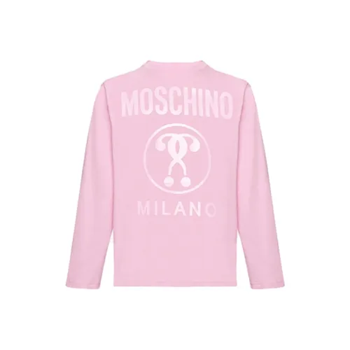 MOSCHINO Розовые Мужские T-рубашки