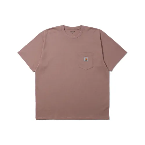 Carhartt WIP Кирпично-красные Мужские T-рубашки