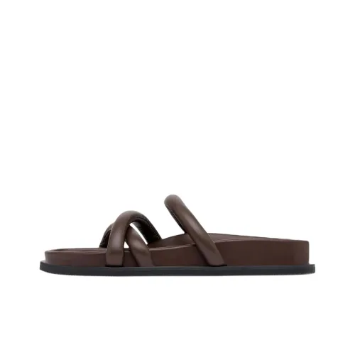 ST. AGNI Слипоны Женские Коричневый