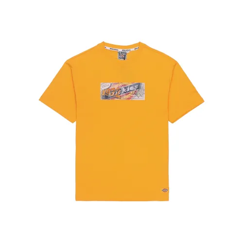 Dickies SS22 T-Shirt Мужской Ярко-Оранжевый