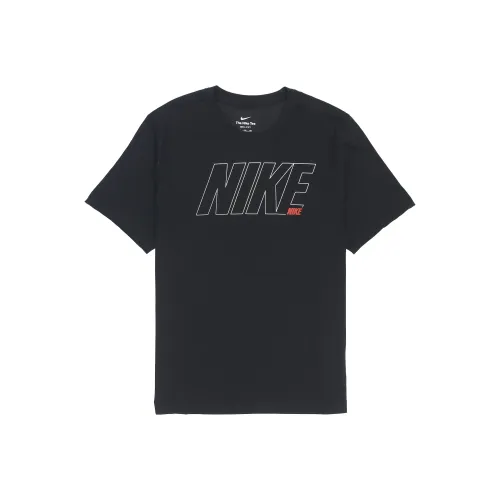 Nike Мужские черные футболки