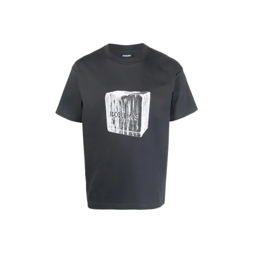Jacquemus Серый Синий Мужская T-Рубашка