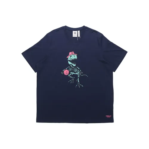 Adidas Originals 5 Dino Темно-синие Мужские T-рубашки