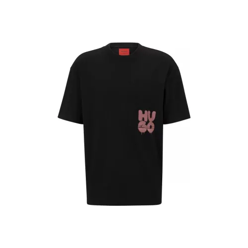 Hugo Boss SS23 T Рубашка Мужская Черная