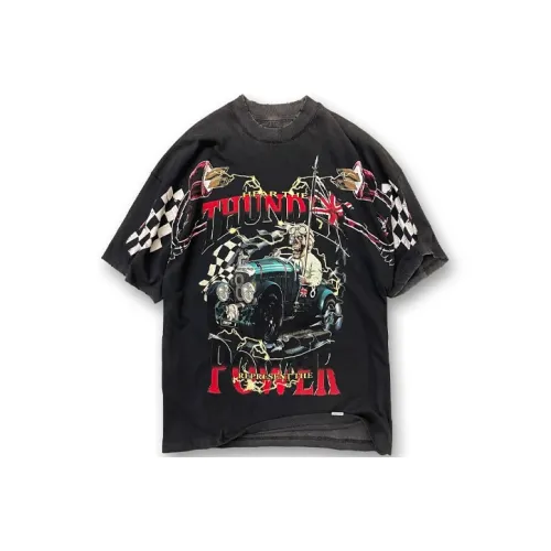 REPRESENT Винтажный Черный Мужская Футболка