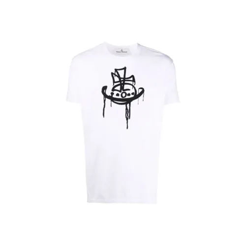 Vivienne Westwood Белая Мужская T-Рубашка