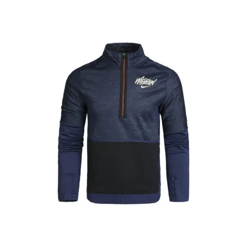 Nike T-Shirt Мужская Темно-Синяя