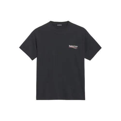Balenciaga T-Shirt Regular Fit Men's Black