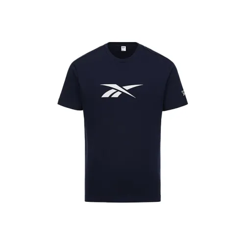 Reebok совместный бренд Темно-синие Мужские T-рубашки