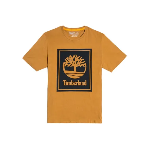 TIMBERLAND Имбирно-желтая унисекс футболка T