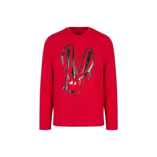 ARMANI EXCHANGEAE SS23 T Рубашка Мужская Красная