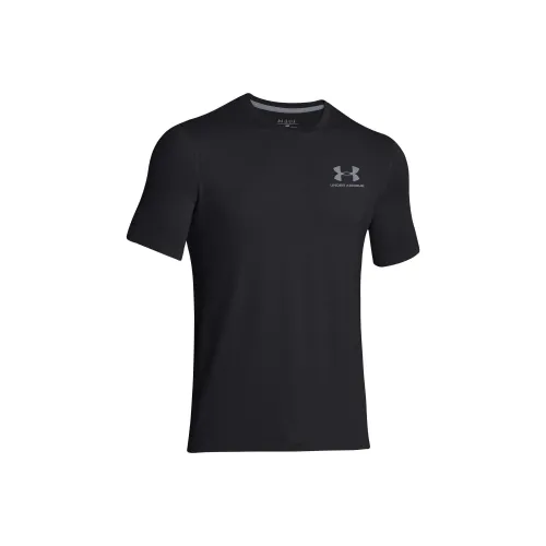 Under Armour Черный Серый Цвет Мужская Футболка