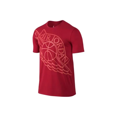 JORDAN Red Мужская T-рубашка