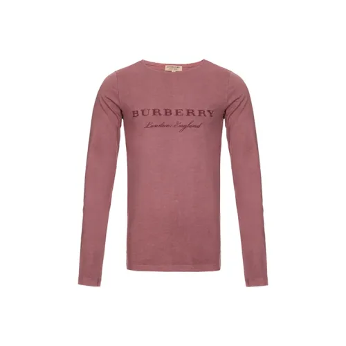 Burberry Кирпич Красный Мужская T-Рубашка