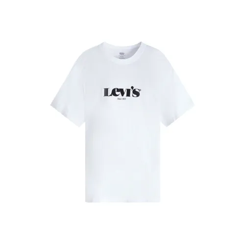 Levis Белые Мужские T-рубашки