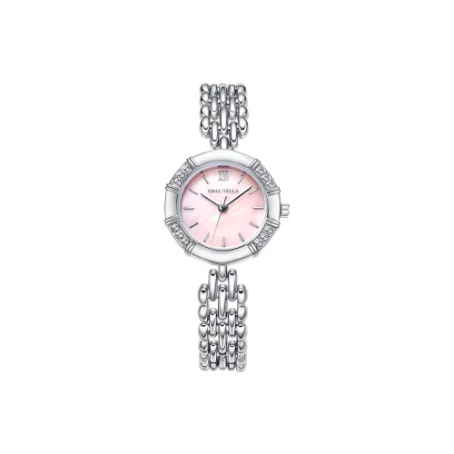 RINA VELLA Кварцевый механизм Часы Женские Жемчужная раковина Циферблат