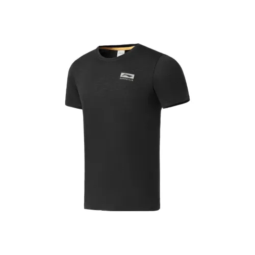 LINING Running Collection Мужская Черная Футболка