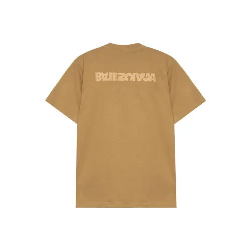 Balenciaga Коричневые Мужские T-рубашки