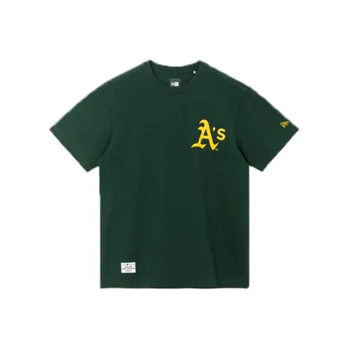 New Era Зеленая Унисекс Футболка