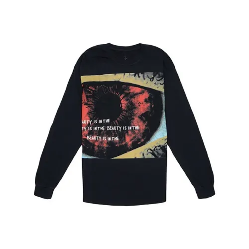 TRAVIS SCOTT Черная унисекс футболка