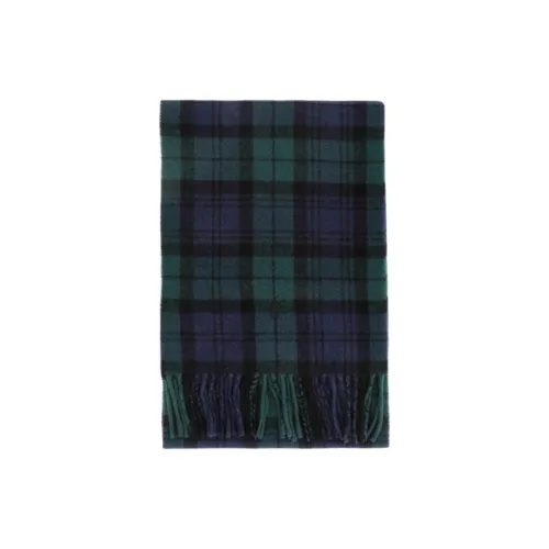 Polo Ralph Lauren Шерсть Переработанное волокно Вязаные шарфы Мужской Синий