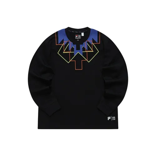 FILA FUSION Темно-черная унисекс футболка